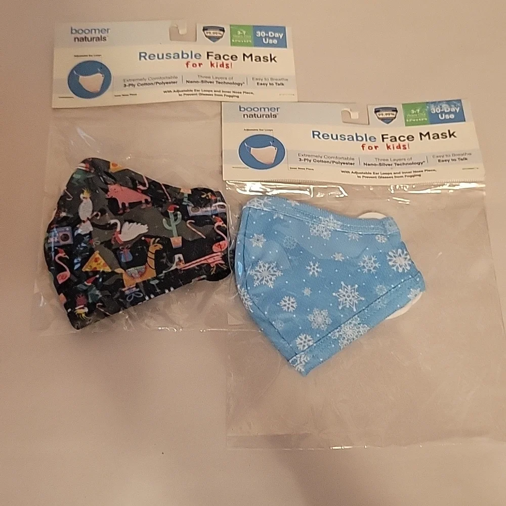 Reusable Face Masks for Kids